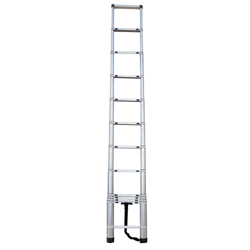 Maintenance work tool all aluminum foldable telescopic ladder