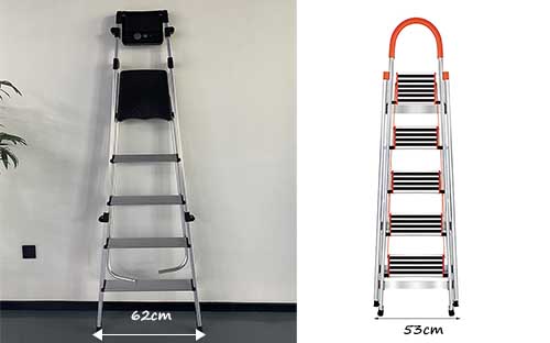 aluminum home ladder,kitchen step ladder, step up stool,wide step ladder with handrail,household step ladder,aluminum ladder manufacturer deyou,folding 2 step stool,ladder stool,tall step ladder,metal step stools