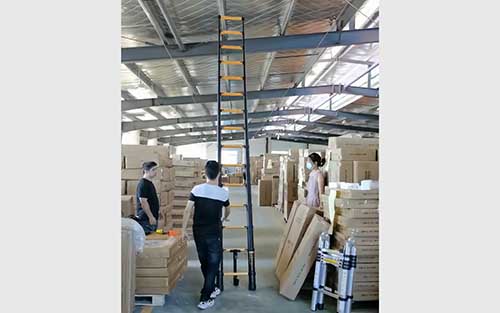 telescopic ladder manufacturers, telescopic ladder quality inspection