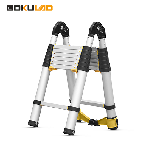 GOKULAD Soft Close Telescopic A Frame Ladder