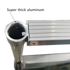 Drop Resistant Engineering All Aluminum Telescopic Ladder