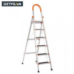 D-type Household Aluminum Foldable Step Ladder