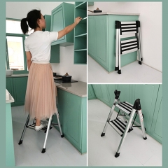 Multifunctional A type Aluminum Household Step Stool Ladder