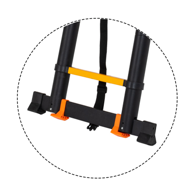 anti-skid stabilizer bar of telescoping ladder