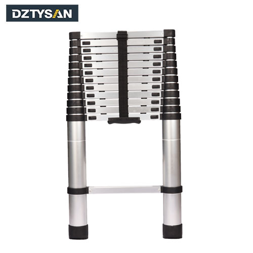 DEYOU 3.8M Aluminum Telescopic Extension Ladder with Gaskets